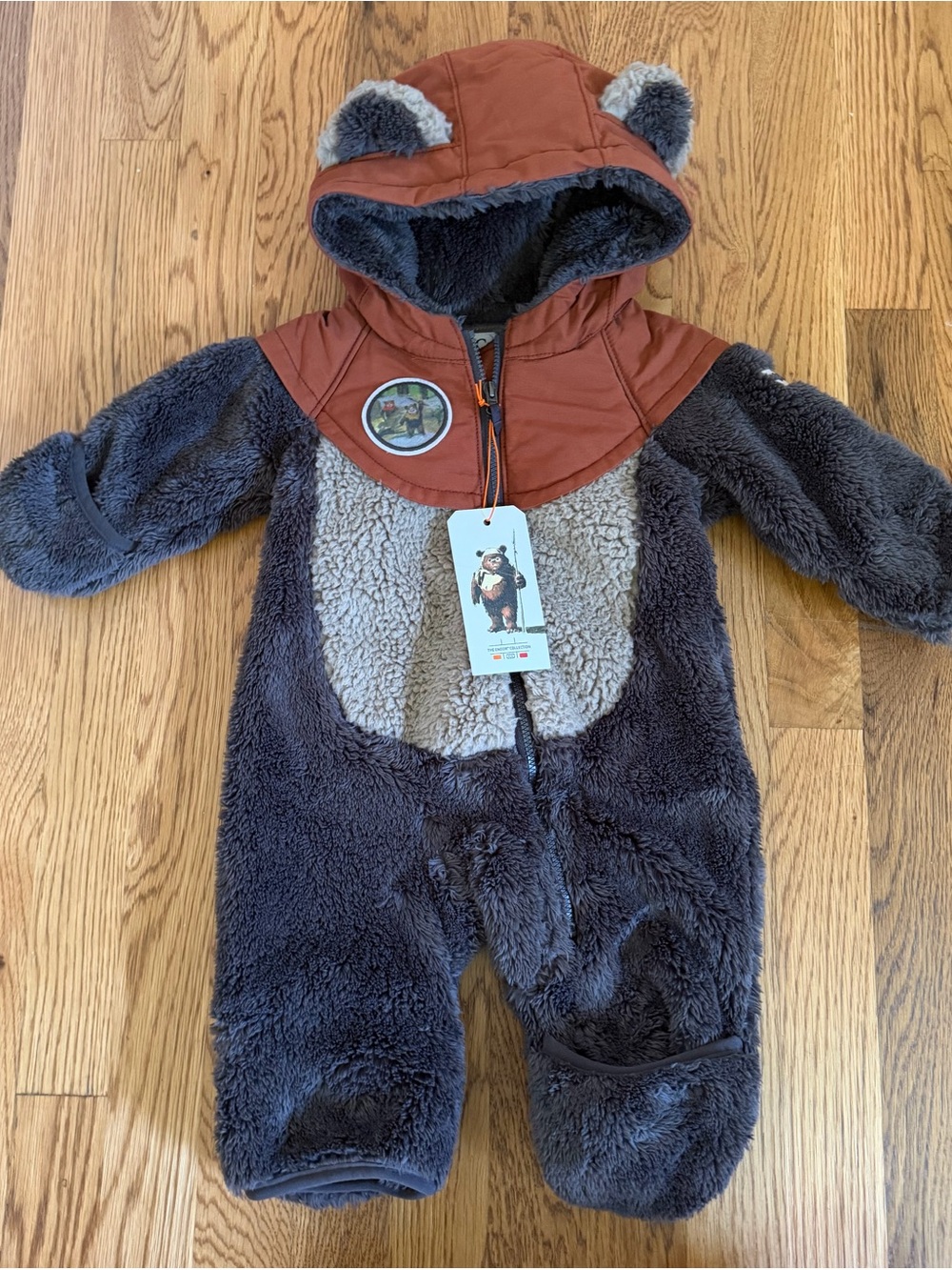 Columbia Star Wars Endor Collection. Ewok Fleece bodysuit.